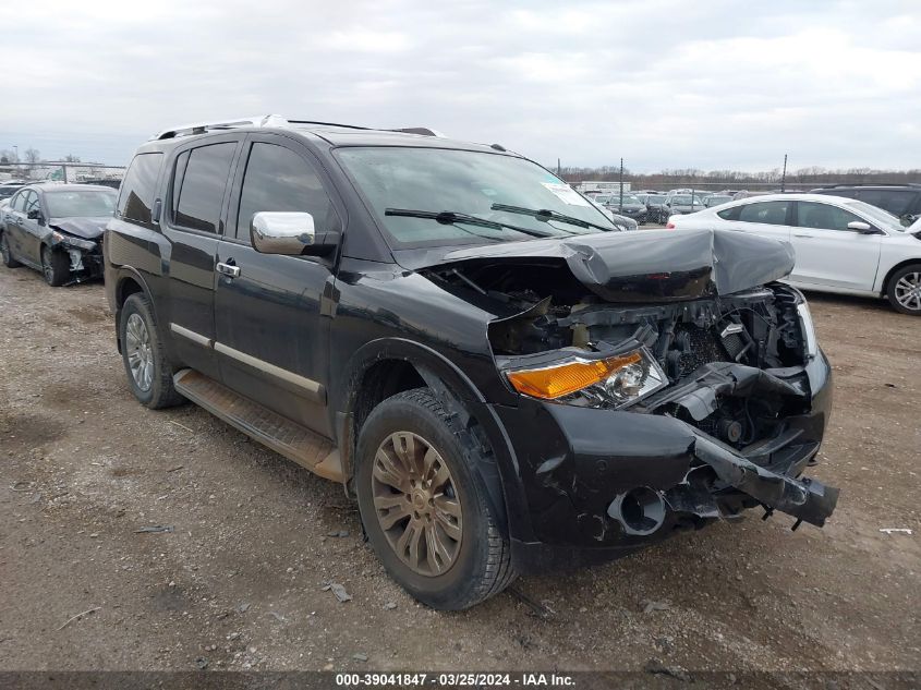 2015 Nissan Armada Platinum VIN: 5N1BA0NE0FN607341 Lot: 39041847