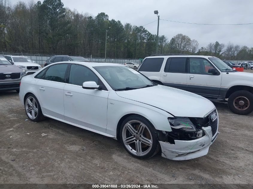 2012 Audi S4 Premium Plus VIN: WAUBGAFL0CA088099 Lot: 39041888