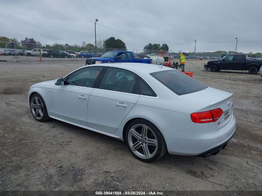 WAUBGAFL0CA088099 2012 Audi S4 Premium Plus