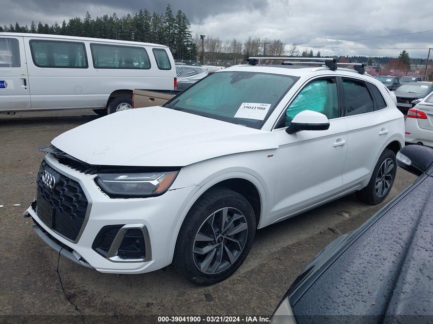 VIN WA1EAAFY5P2099655 2023 AUDI Q5 PREMIUM PLUS 45 TFSI S LINE QUATTRO