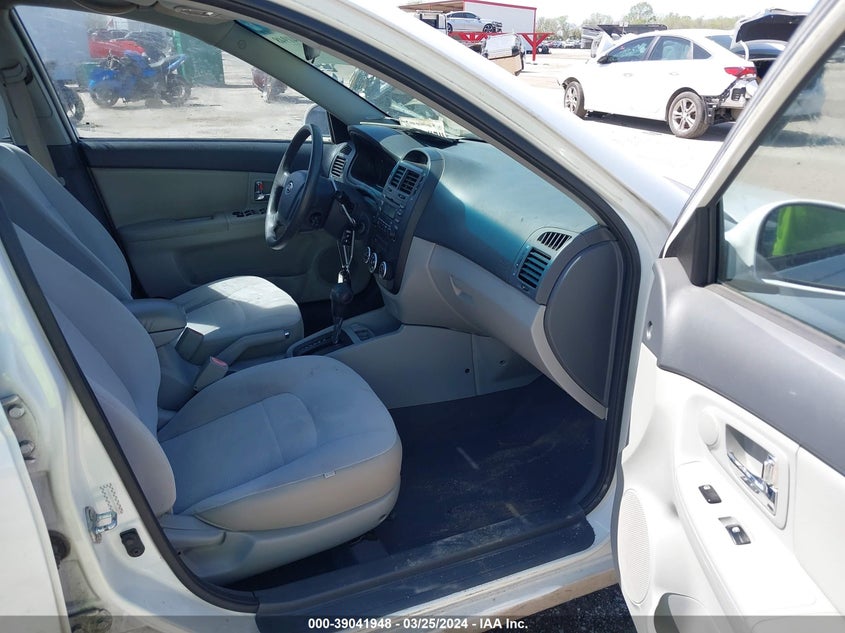 2009 Kia Spectra Ex VIN: KNAFE221295625901 Lot: 39041948