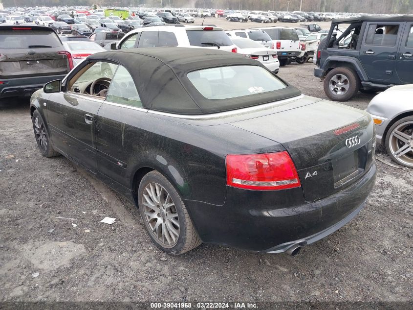 WAUAF48H19K006098 | 2009 AUDI A4