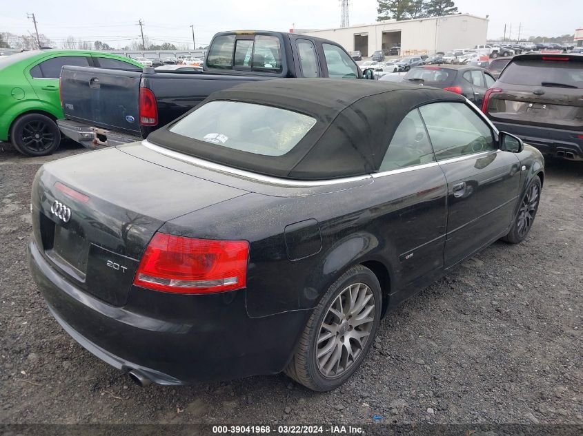 WAUAF48H19K006098 | 2009 AUDI A4