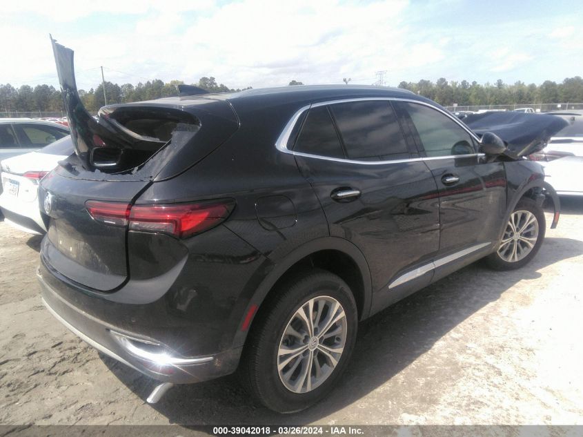 2022 Buick Envision Fwd Preferred VIN: LRBAZLR49ND159289 Lot: 39042018