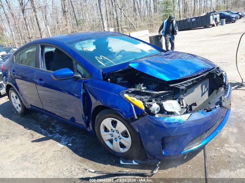 2018 Kia Forte Lx VIN: 3KPFL4A78JE196511 Lot: 39042083