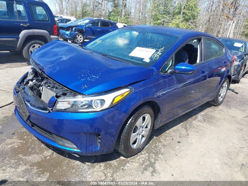 2018 Kia Forte Lx VIN: 3KPFL4A78JE196511 Lot: 39042083