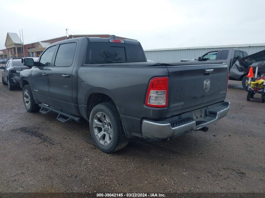 2019 RAM 1500 BIG HORN/LONE STAR  4X4 5'7 BOX - 1C6RRFFG0KN802890