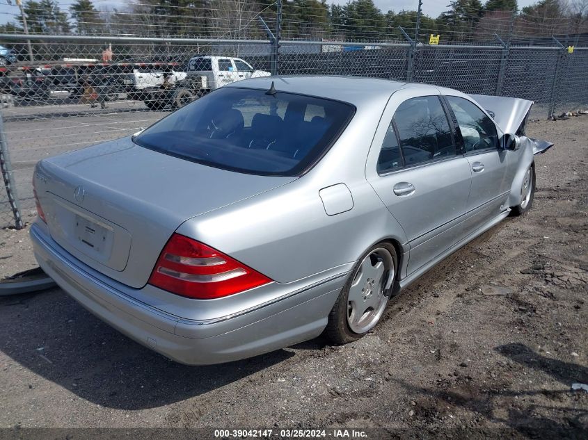 WDBNG75JX1A162465 | 2001 MERCEDES-BENZ S