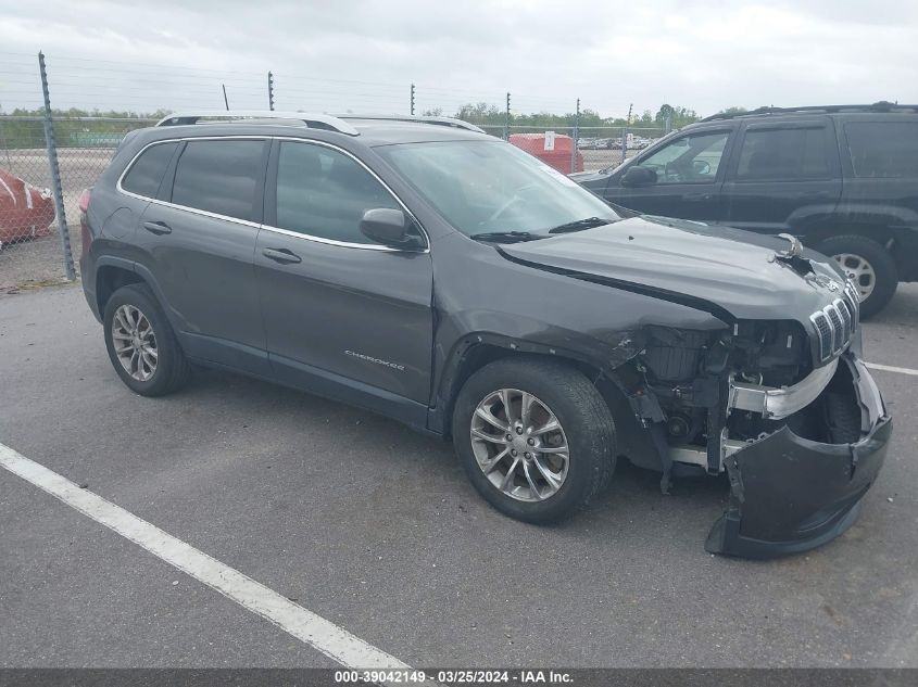 2019 Jeep Cherokee Latitude Plus Fwd VIN: 1C4PJLLB0KD202634 Lot: 39042149