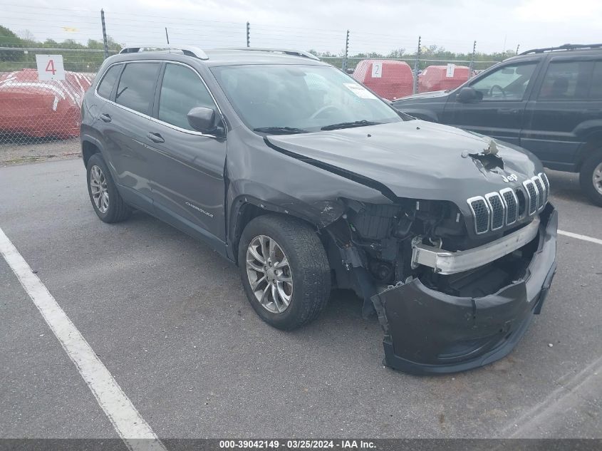 2019 Jeep Cherokee Latitude Plus Fwd VIN: 1C4PJLLB0KD202634 Lot: 39042149