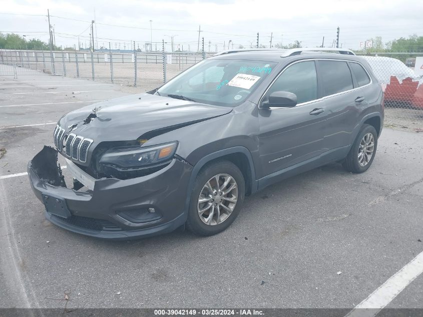 2019 Jeep Cherokee Latitude Plus Fwd VIN: 1C4PJLLB0KD202634 Lot: 39042149