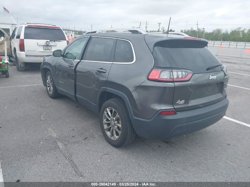 2019 Jeep Cherokee Latitude Plus Fwd VIN: 1C4PJLLB0KD202634 Lot: 39042149