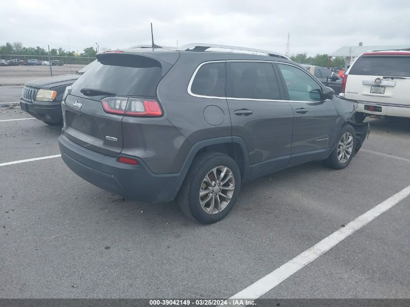 2019 Jeep Cherokee Latitude Plus Fwd VIN: 1C4PJLLB0KD202634 Lot: 39042149