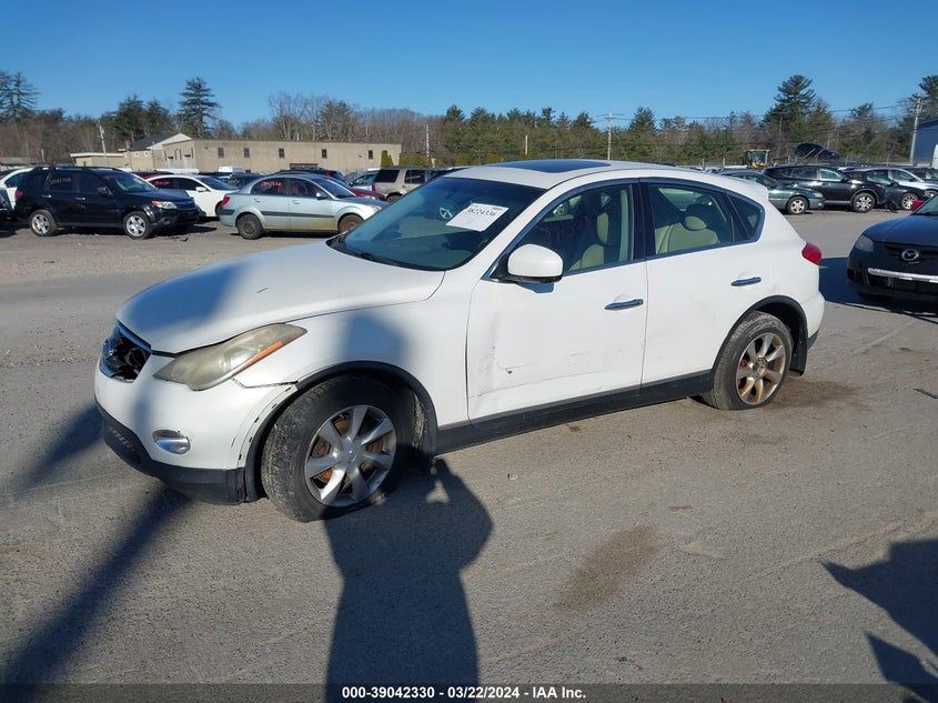 2010 Infiniti Ex35 Journey VIN: JN1AJ0HR2AM751506 Lot: 39042330