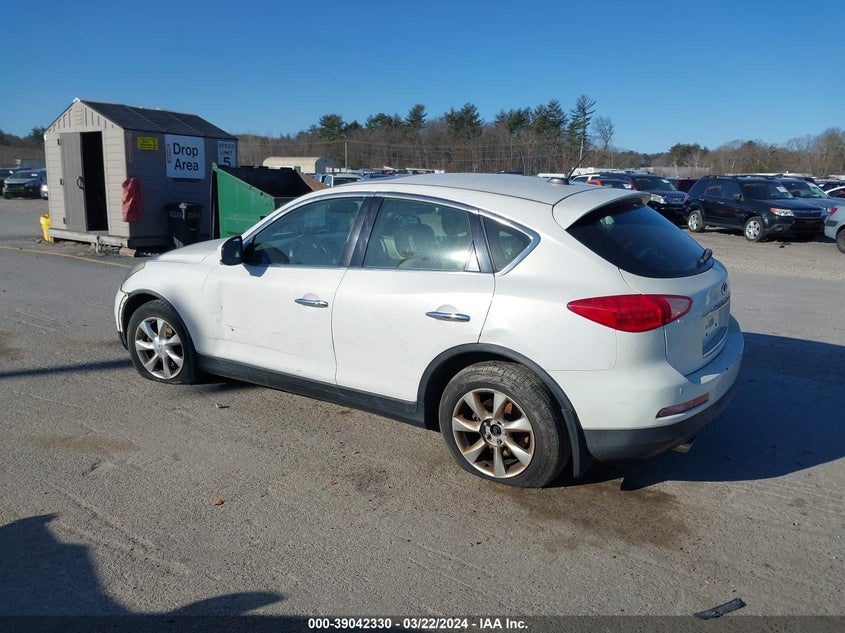 2010 Infiniti Ex35 Journey VIN: JN1AJ0HR2AM751506 Lot: 39042330