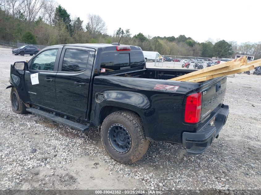 VIN 1GCGTDENXN1165279 2022 CHEVROLET COLORADO no.3