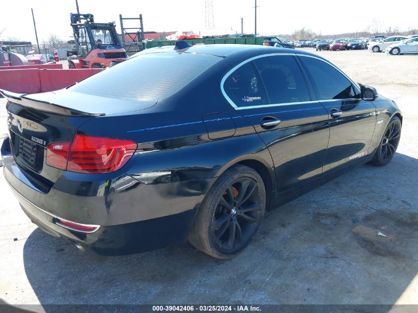 2014 BMW 535I xDrive VIN: WBA5B3C59ED531963 Lot: 39042406