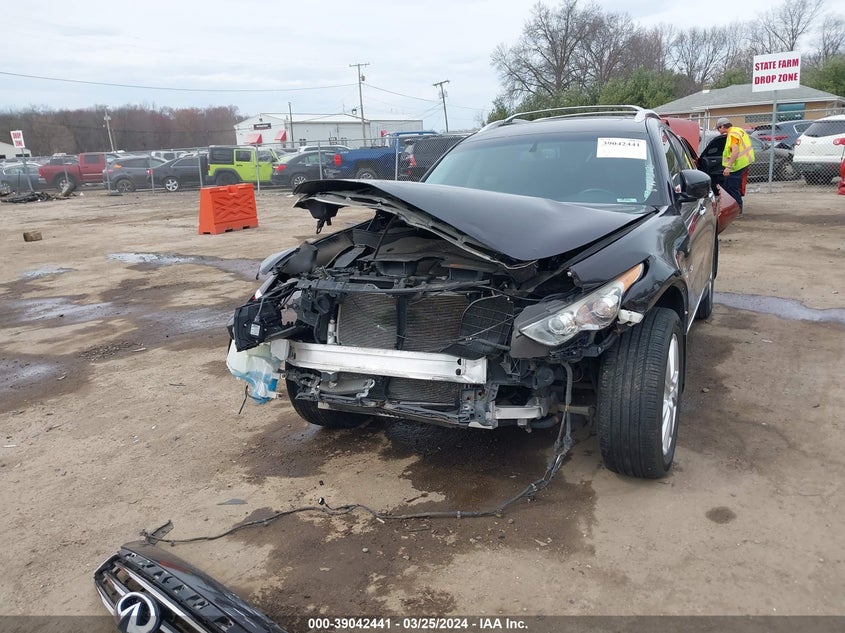 2014 Infiniti Qx70 VIN: JN8CS1MW9EM410005 Lot: 39042441