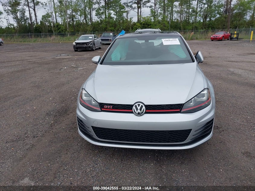 2017 VOLKSWAGEN GOLF GTI AUTOBAHN 4-DOOR/S 4-DOOR/SE 4-DOOR/SPORT 4-DOOR - 3VW447AU8HM039263