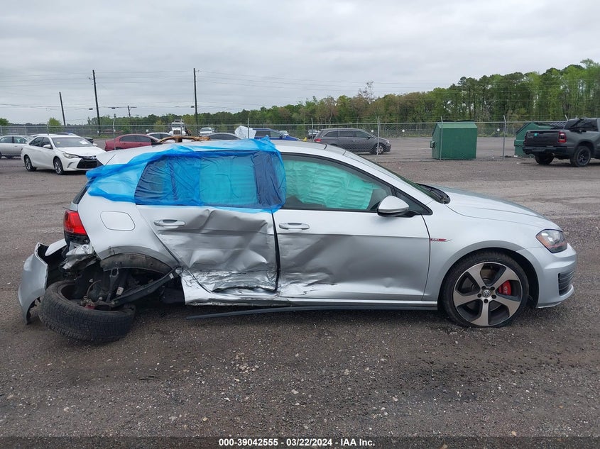 2017 VOLKSWAGEN GOLF GTI AUTOBAHN 4-DOOR/S 4-DOOR/SE 4-DOOR/SPORT 4-DOOR - 3VW447AU8HM039263