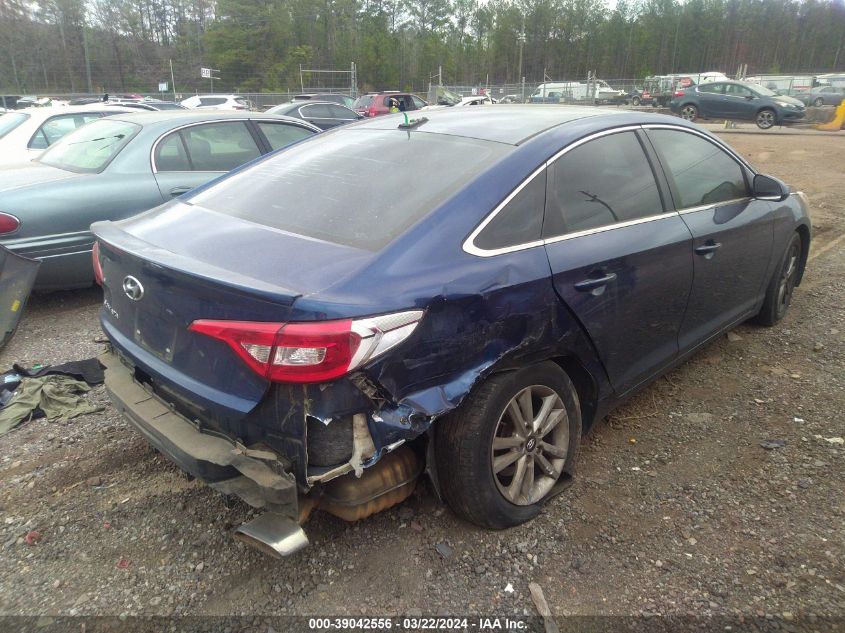 2016 Hyundai Sonata Se VIN: 5NPE24AF8GH266342 Lot: 39042556