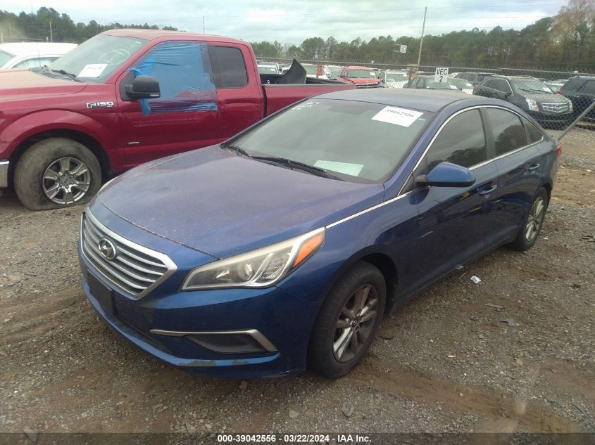 2016 Hyundai Sonata Se VIN: 5NPE24AF8GH266342 Lot: 39042556