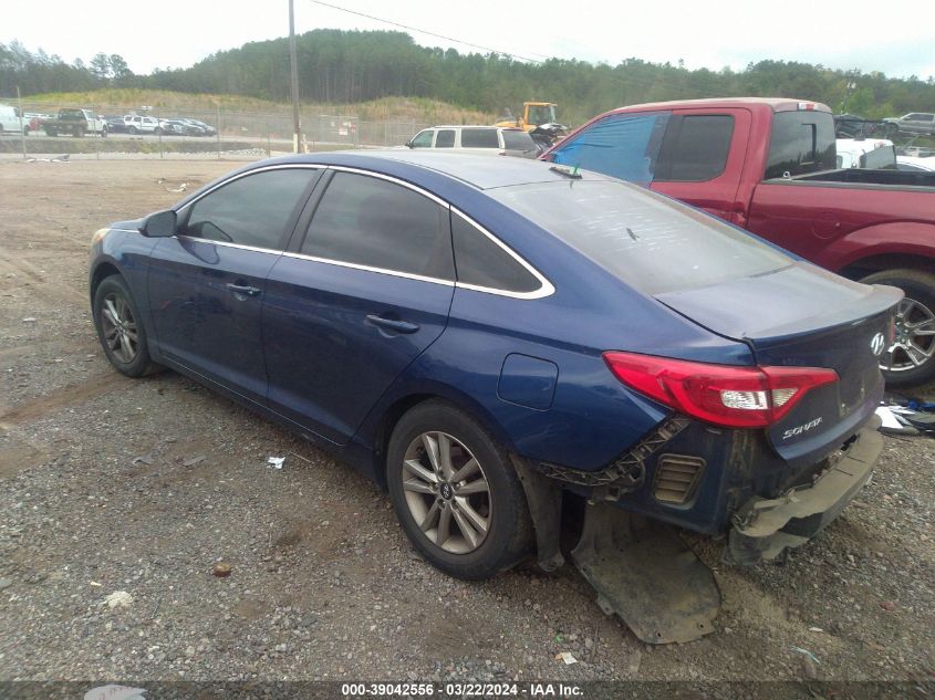 2016 Hyundai Sonata Se VIN: 5NPE24AF8GH266342 Lot: 39042556