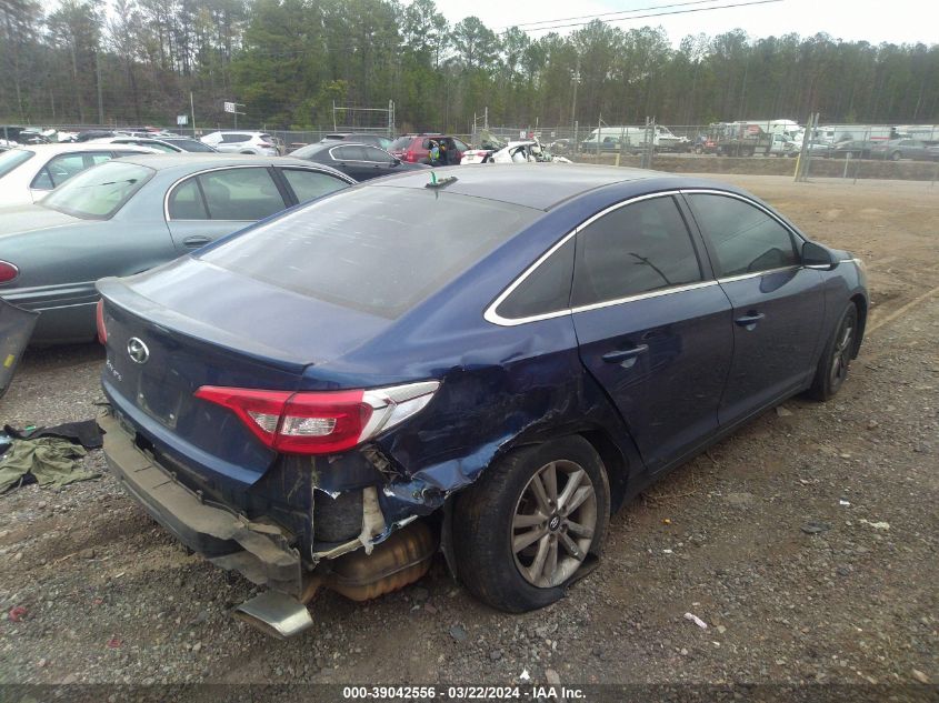 2016 Hyundai Sonata Se VIN: 5NPE24AF8GH266342 Lot: 39042556