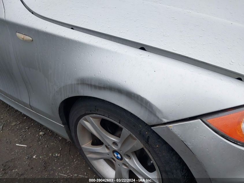 2008 BMW 128I VIN: WBAUL73568VE88930 Lot: 39042603