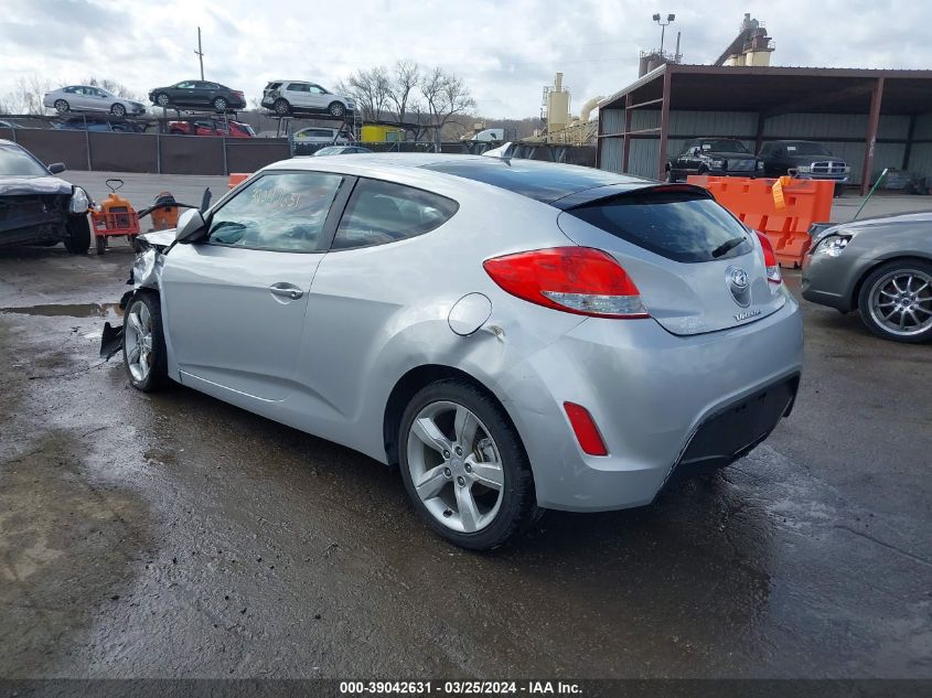 2015 Hyundai Veloster VIN: KMHTC6AD4FU236513 Lot: 39042631