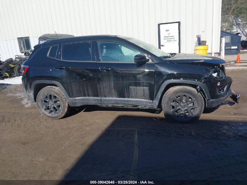 2021 Jeep Compass Sport VIN: 3C4NJDAB3MT591489 Lot: 39042648