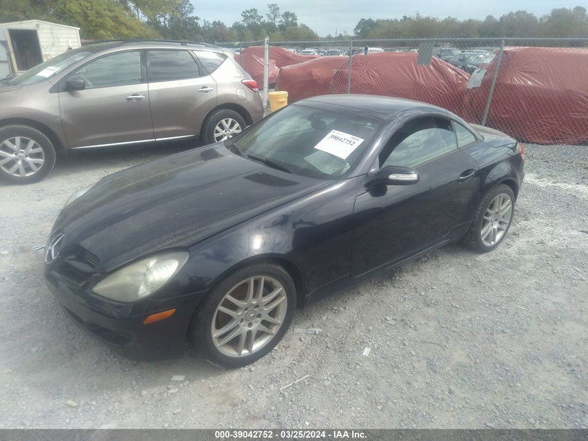 2007 Mercedes-Benz Slk 280 VIN: WDBWK54FX7F144810 Lot: 39042752