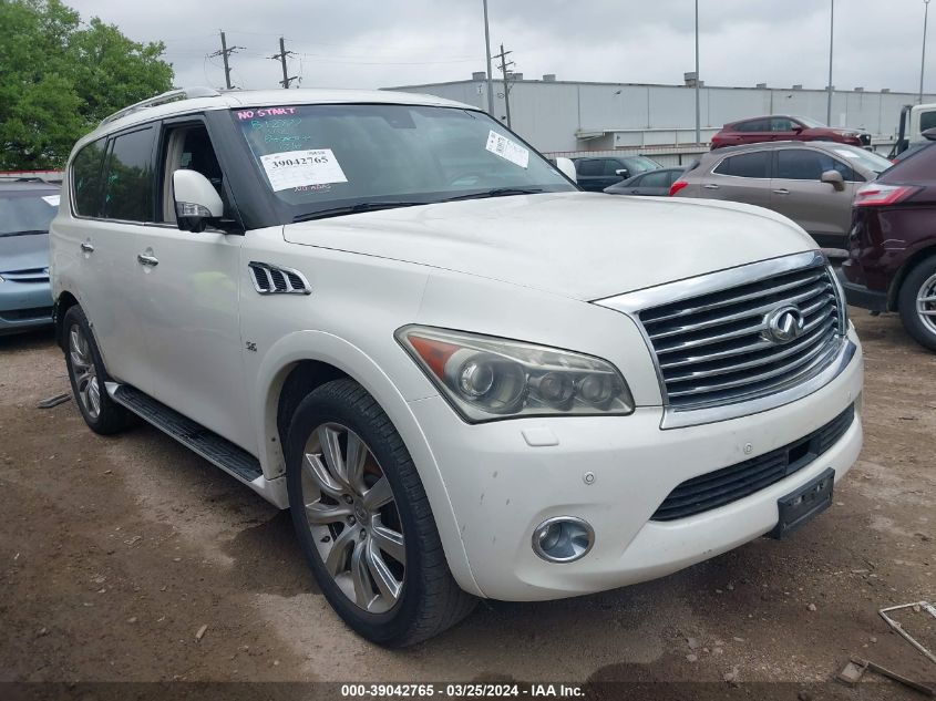 JN8AZ2NF3E9554420 2014 Infiniti Qx80