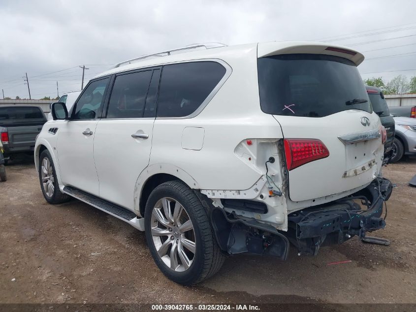 JN8AZ2NF3E9554420 2014 Infiniti Qx80