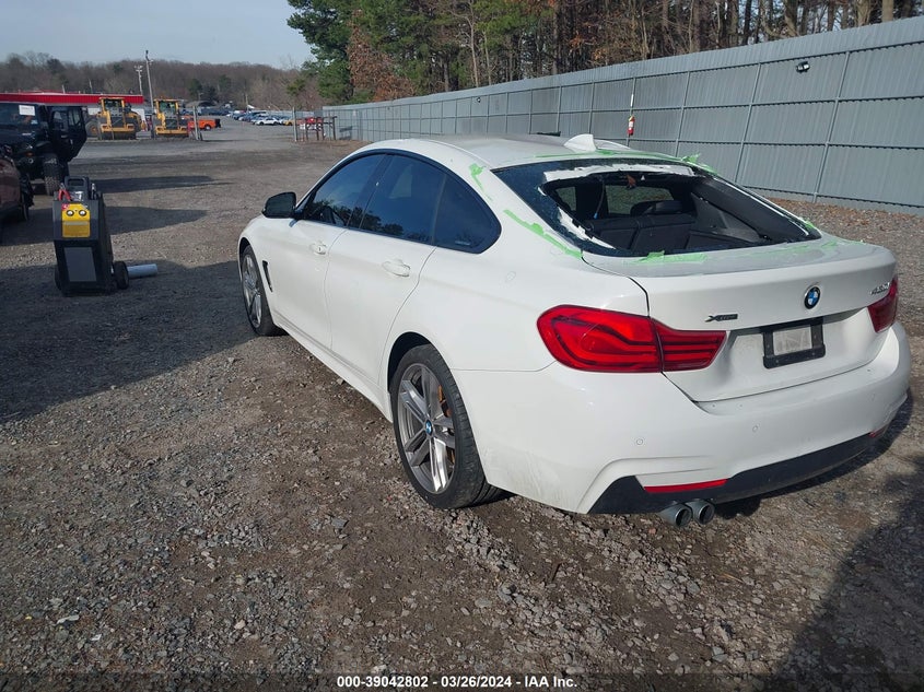 2018 BMW 430I Gran Coupe xDrive VIN: WBA4J3C59JBG96113 Lot: 39042802