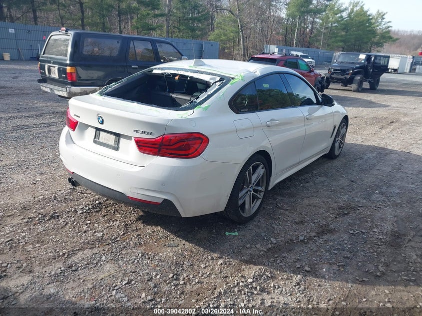 2018 BMW 430I Gran Coupe xDrive VIN: WBA4J3C59JBG96113 Lot: 39042802