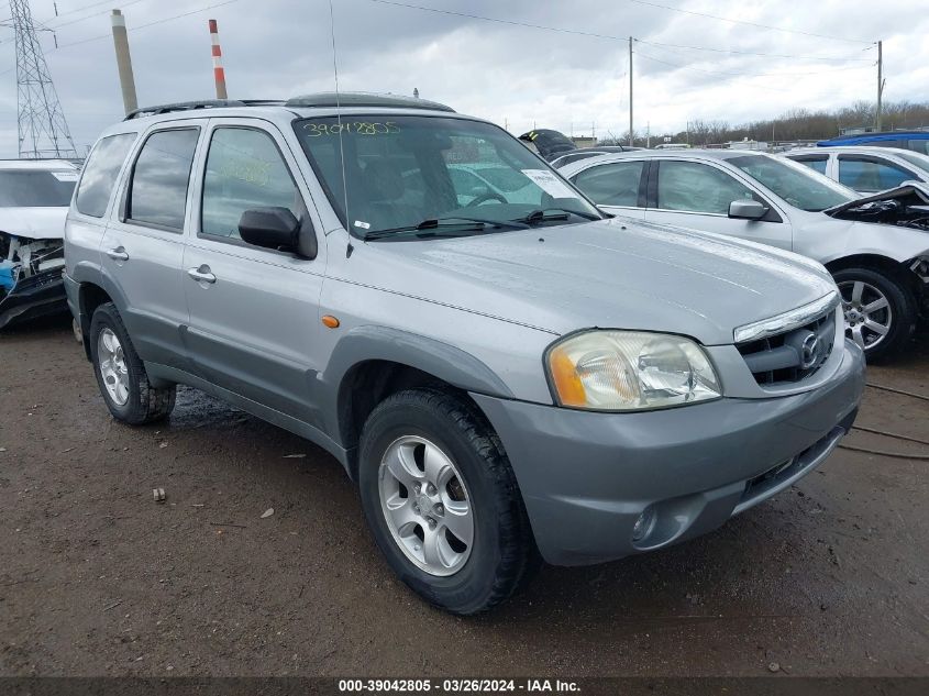 2002 Mazda Tribute Es V6/Lx V6 VIN: 4F2CU08132KM17344 Lot: 39042805