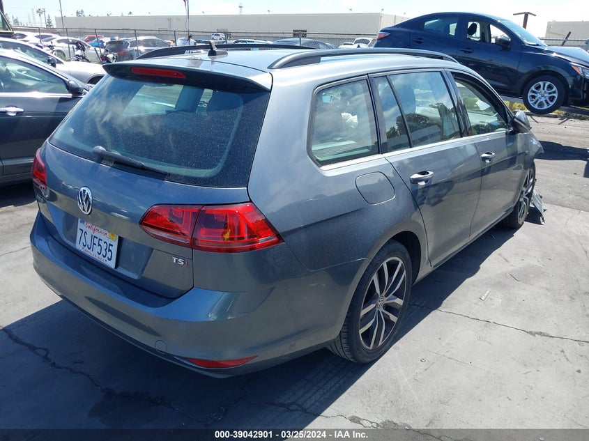 2016 VOLKSWAGEN GOLF SPORTWAGEN TSI LIMITED EDITION - 3VWC17AU5GM519067
