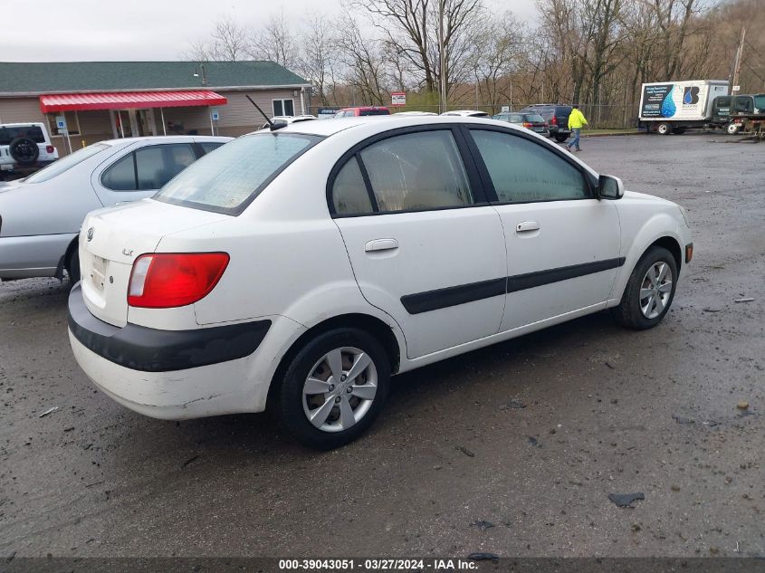 2009 Kia Rio Lx VIN: KNADE223596501818 Lot: 39043051