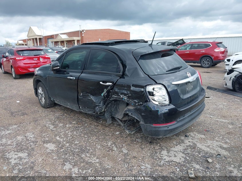 2017 Fiat 500X Pop Fwd VIN: ZFBCFXAB8HP539251 Lot: 39043060