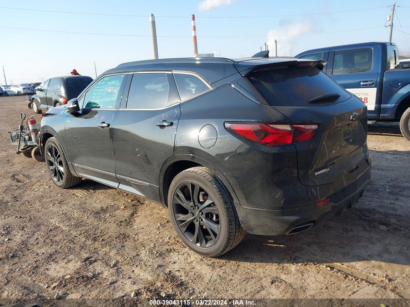 2022 CHEVROLET BLAZER AWD RS - 3GNKBKRS0NS231586