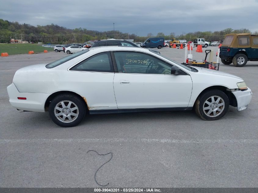 2002 Honda Accord Se VIN: 1HGCG32092A029289 Lot: 39043201