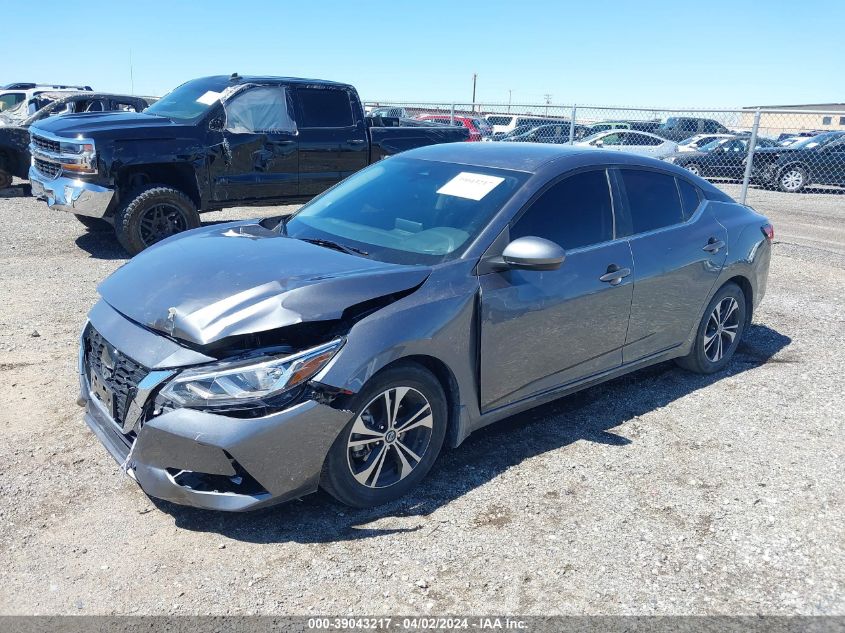 2022 NISSAN SENTRA SV - 3N1AB8CV8NY294185