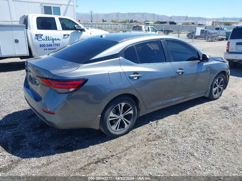 VIN 3N1AB8CV8NY294185 2022 NISSAN SENTRA no.4