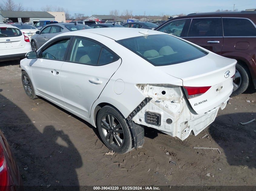 VIN 5NPD84LF3HH116468 2017 HYUNDAI ELANTRA SE