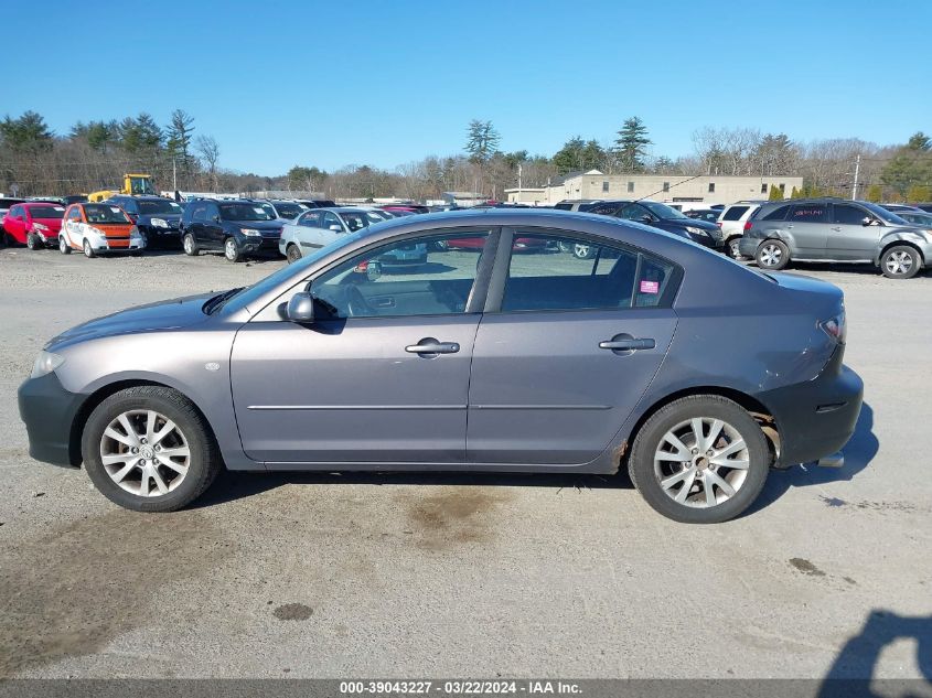 JM1BK32G381787207 | 2008 MAZDA MAZDA3