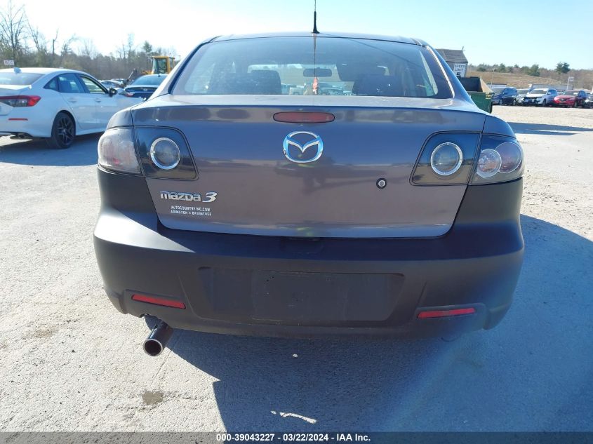 JM1BK32G381787207 | 2008 MAZDA MAZDA3