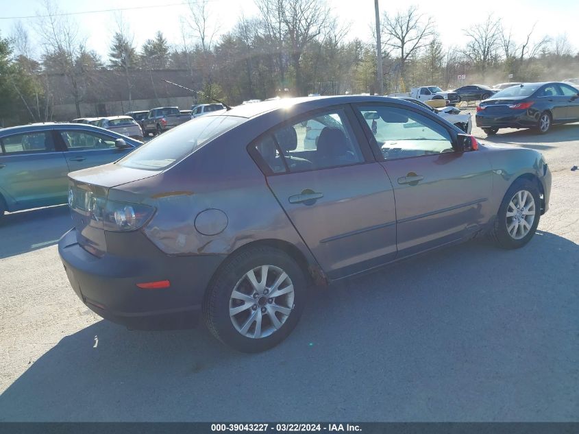 JM1BK32G381787207 | 2008 MAZDA MAZDA3