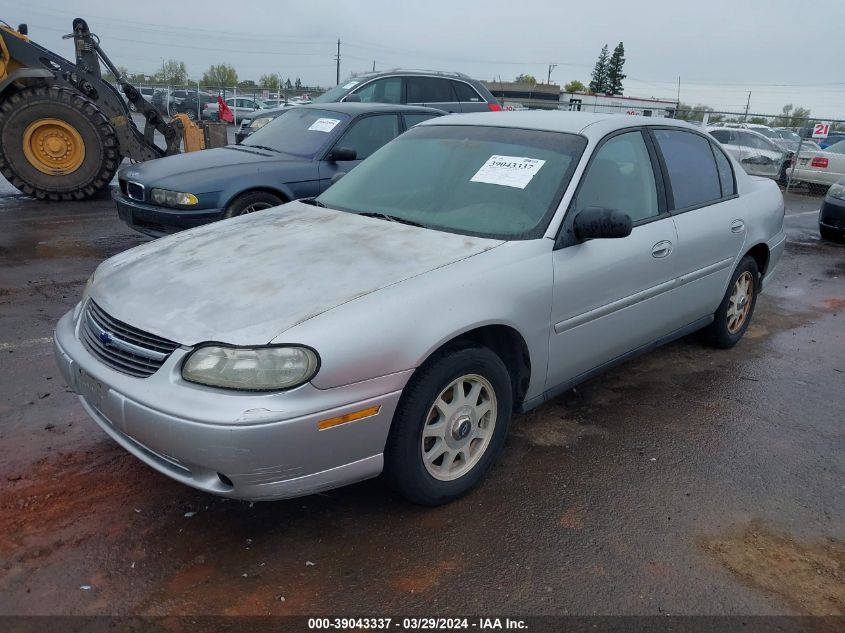 2001 Chevrolet Malibu VIN: 1G1ND52JX16203482 Lot: 39043337