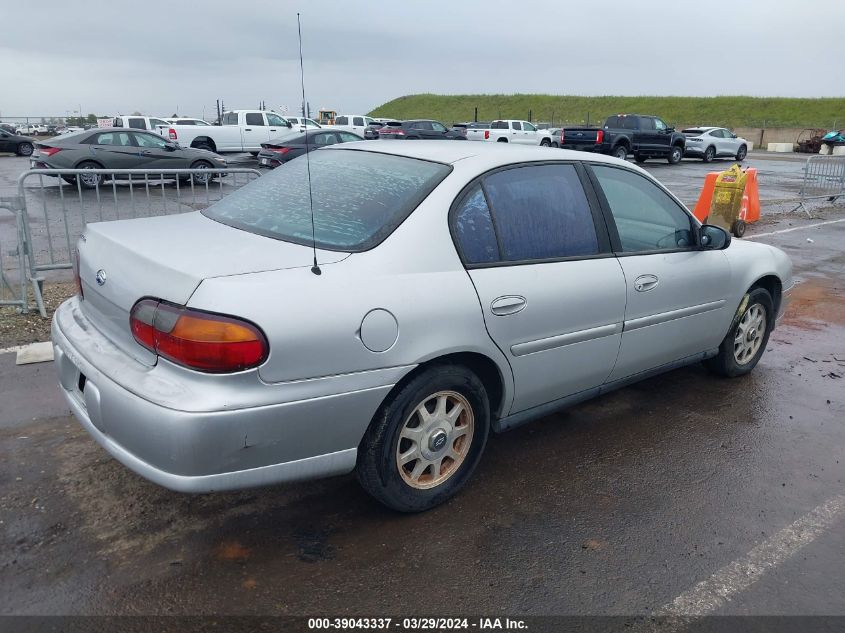 2001 Chevrolet Malibu VIN: 1G1ND52JX16203482 Lot: 39043337